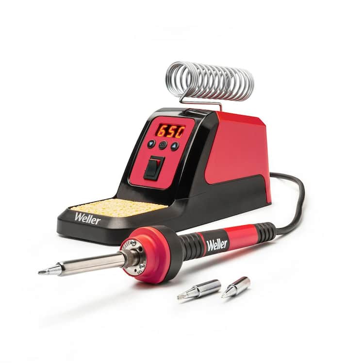 Weller 70-Watt, 120-Volt Digital Corded Soldering Station with Precision Iron