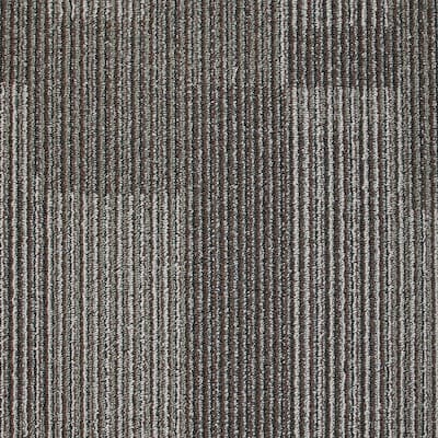 Rockefeller Wolf Loop 19.7 in. x 19.7 in. Carpet Tile (20 Tiles/Case)