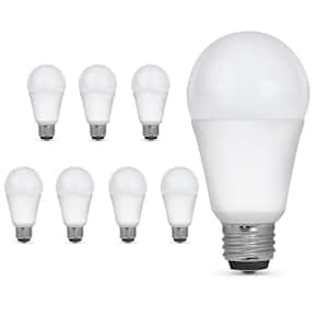 50/100/150-Watt Equivalent A21 CEC Title 20 Compliant 90+ CRI 3-Way E26 Medium LED Light Bulb, Soft White 2700K (8-Pack)