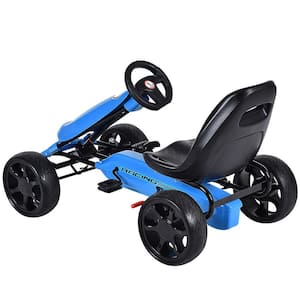 Kids Ride On Car Pedal Powered Car 4 Wheel Racer Toy Stealth Outdoor