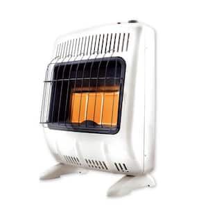 20,000 BTU Vent Free Radiant Natural Gas or Propane Dual Fuel Space Heater