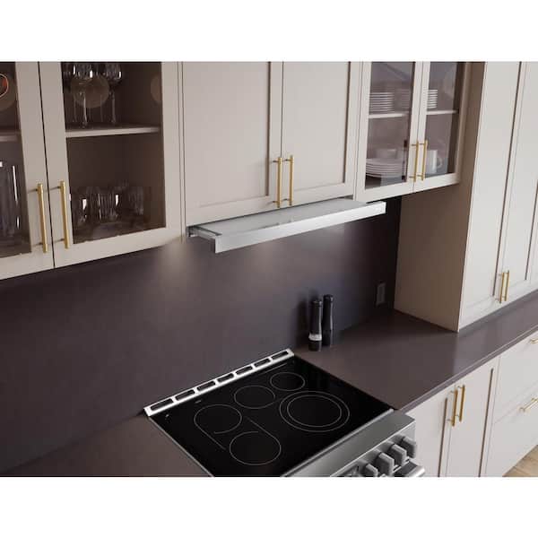 Zephyr Valina 30 in. 290 CFM Under Cabinet Range Hood with Zephyr Valina 30 in. 290 CFM Under Cabinet Range Hood with