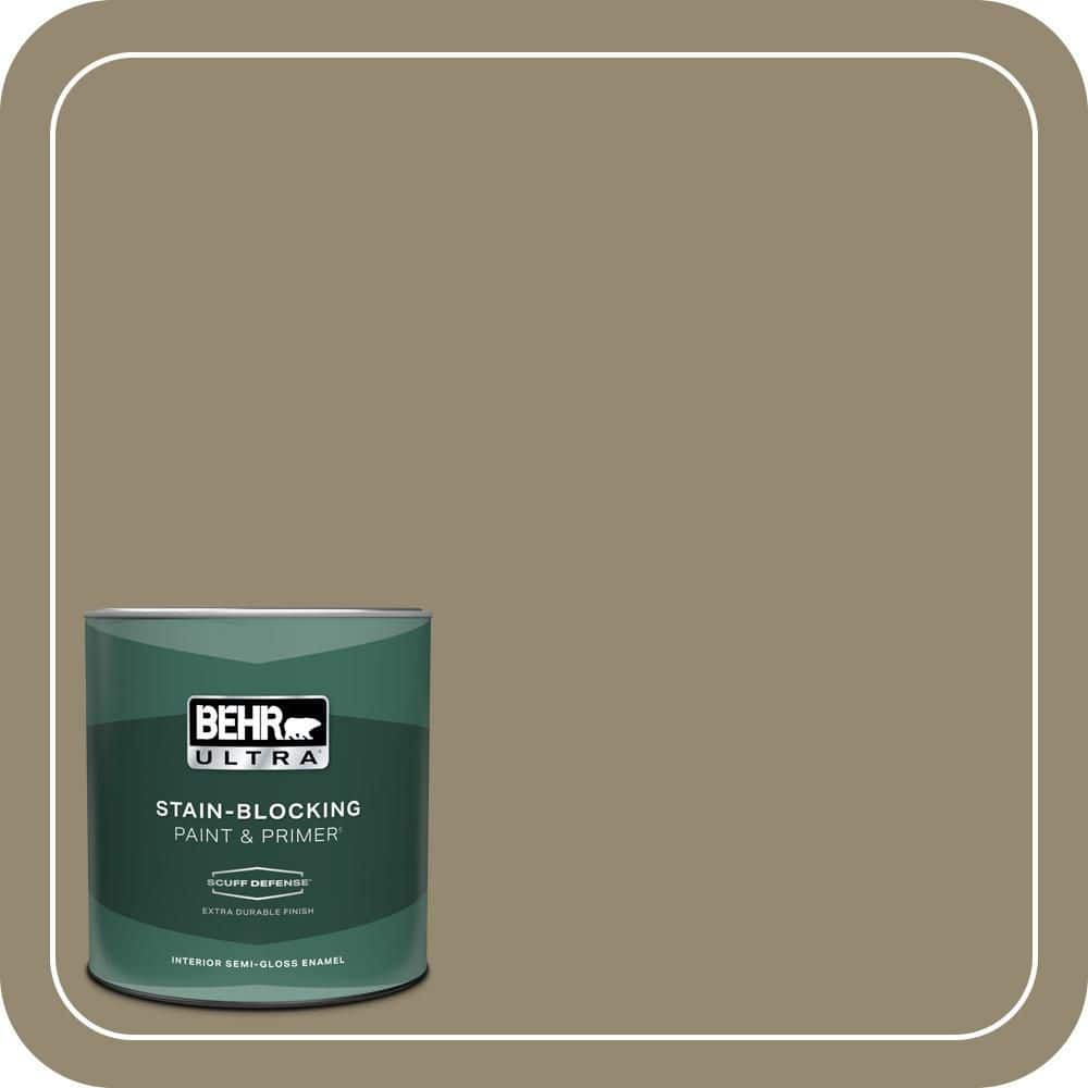 1 qt. #PPU8-03 Dry Pasture Extra Durable Semi-Gloss Enamel Interior Paint & Primer price history on PriceWatchPro