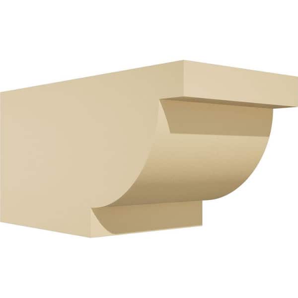 Ekena Millwork Standard Alpine 6 in. W x 6 in. H x 12 in. D Signature Urethane Rafter Tail Outlooker