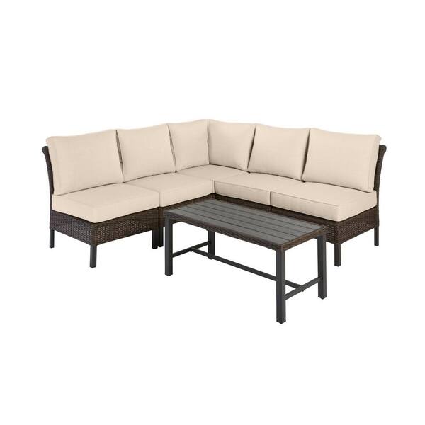 hampton bay harper creek patio set