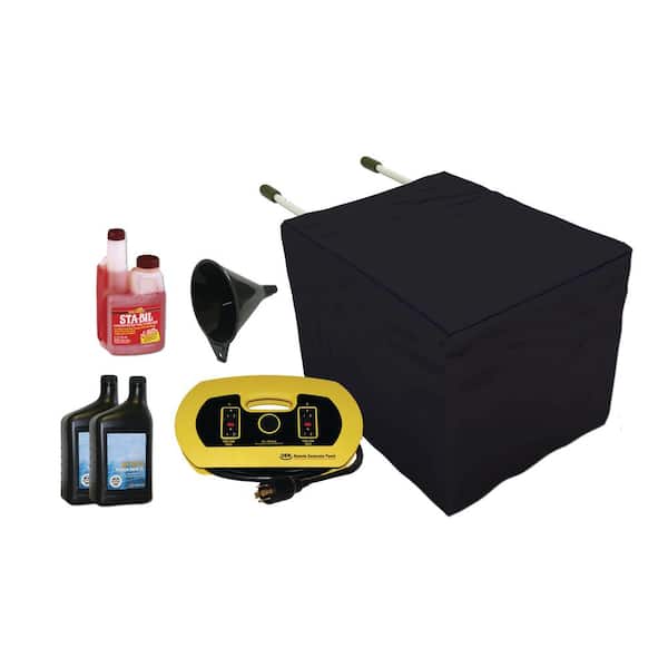 DEK Universal Generator Accessory Kit (Includes Cords, Adapters, Oil, Cover, Stablizer)