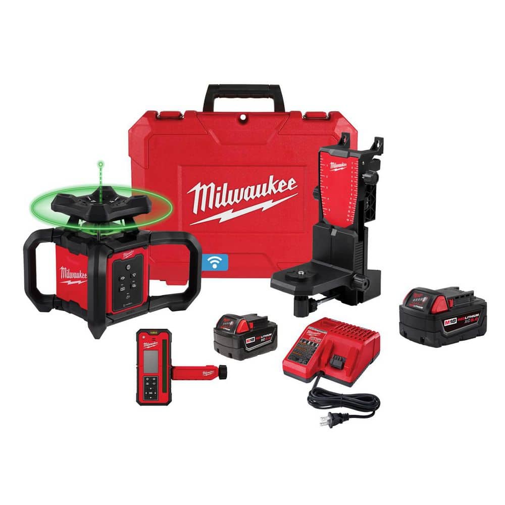 M18 1000 ft. Green Interior Rotary Laser Level Kit with M18 XC5. 0 Battery price history on PriceWatchPro