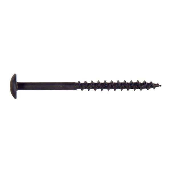 Hillman #10 3 in. Phillips Round-Head Cabinet Screws (6-Pack)