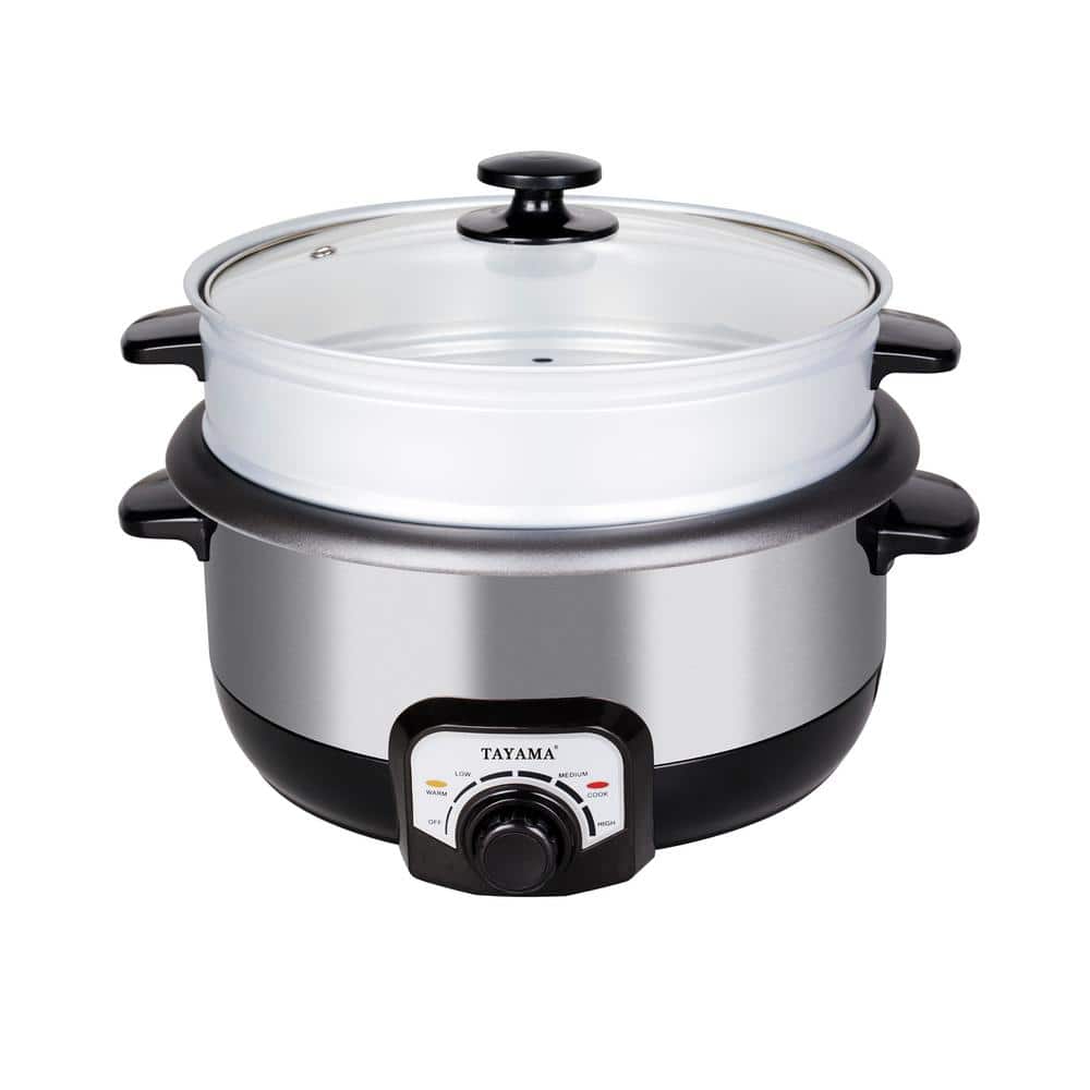 https://images.thdstatic.com/productImages/fad491a1-b817-4f10-9b12-d9013ad9c230/svn/stainless-steel-tayama-multi-cookers-tmc-130sb-64_1000.jpg