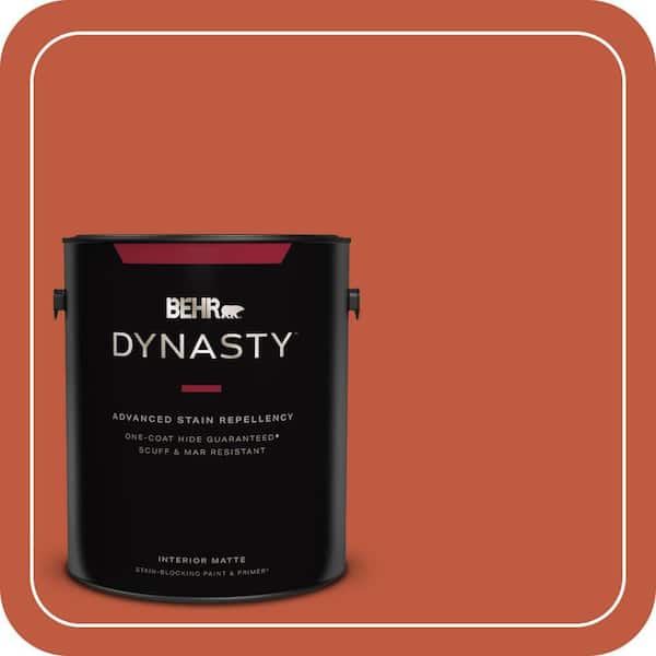 BEHR DYNASTY 1 gal. Home Decorators Collection #HDC-FL14-3 Fall Foliage Matte Interior Stain-Blocking Paint & Primer