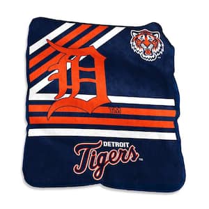 Detroit Tigers Multi Colored Raschel Throw