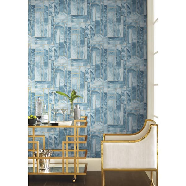 Taupe Moonbeams Paper Unpasted Non-Woven Wallpaper 72 sq. ft.