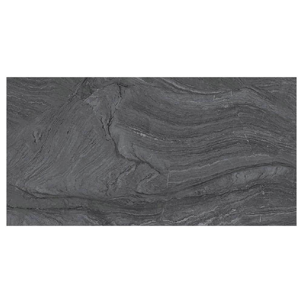 Sculpt Black 6 in. x 6 in. Matte Porcelain Wall and Floor Tile Sample (0.25 sq. ft./Piece) (1-pack) price history on PriceWatchPro