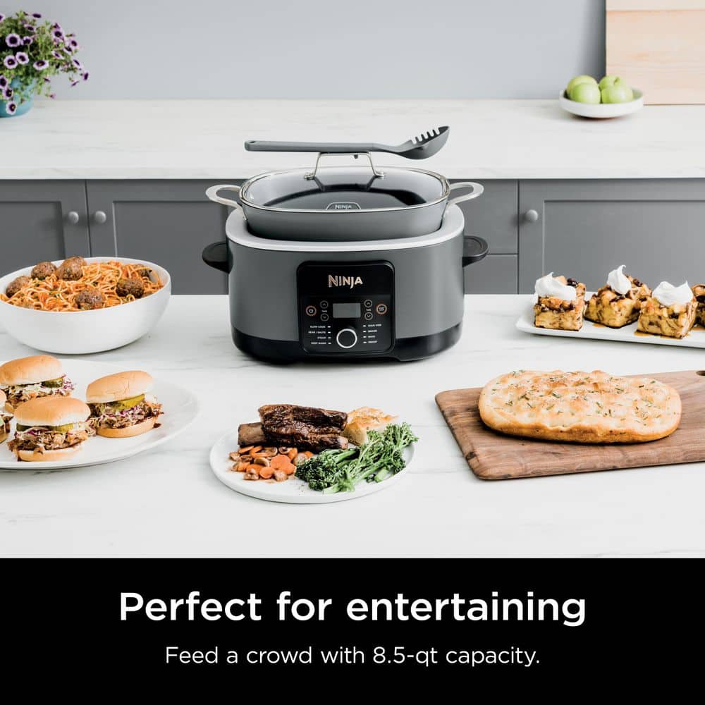 Ninja Ninja Foodi 8-in-1 PossibleCooker PRO 8.5-Quart Multi-Cooker with Glass Lid, Integrated Spoon, and Non-Stick, Oven-Safe Pot