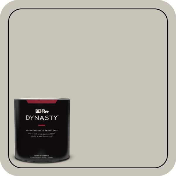 BEHR DYNASTY 1 qt. #BXC-59 Pavestone Matte Interior Stain-Blocking Paint & Primer