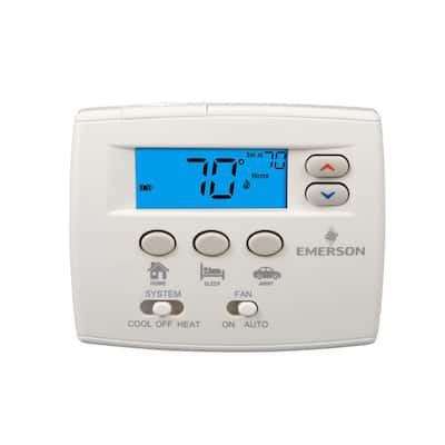 Honeywell TH5110D1022 FocusPro 5000 Universal Non-Programmable Thermostat -  One Stage Heat One Stage Cool (Large Screen)