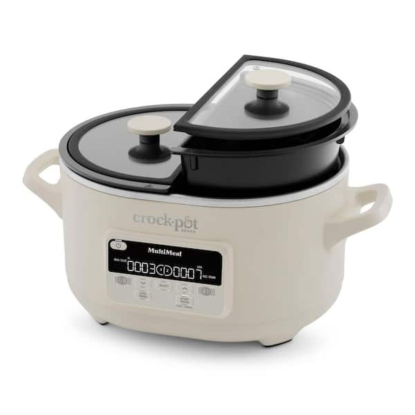 3.7 qt. Oat Milk Slow Cooker with Multi Meal Multicooker