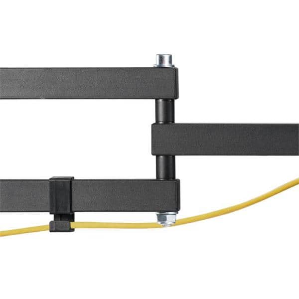 Black Full-Motion Wall Mount for 23-55 Inch TVs