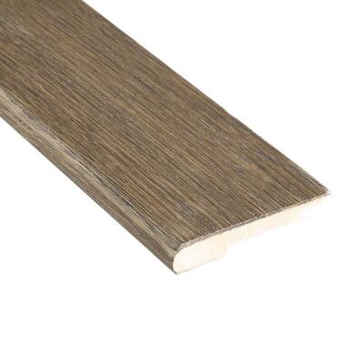 Fumed Umber Acacia 3/8 in. Thick x 3-1/2 in. Wide x 78 in. Length Stair Nose Molding