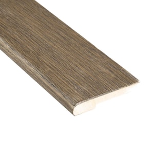 Fumed Umber Acacia 3/8 in. T x 3-1/2 in. W x 78 in. L Stair Nose Molding