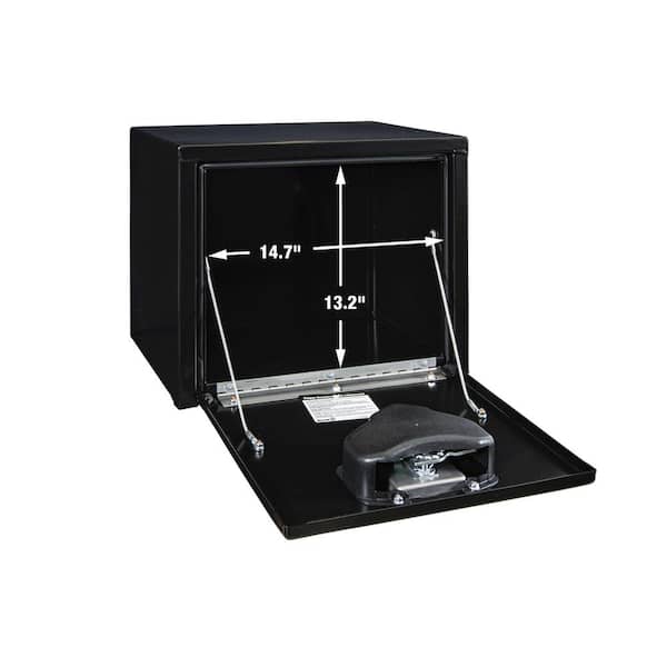 BUYERS PRODUCTS 18 in. Black Steel Underbody Truck Box