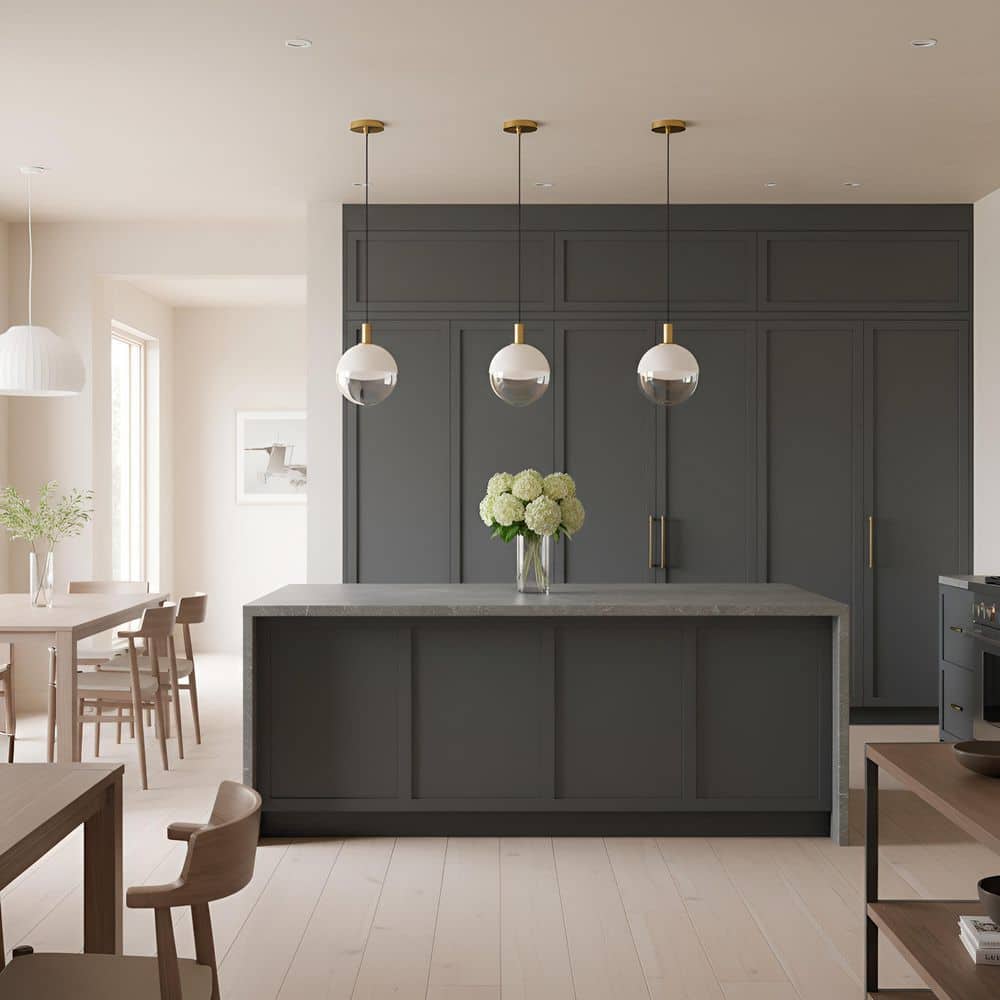 Torian Small 1-Light Burnished Brass Kitchen Pendant With Milk Clear Glass Mix Shade price history on PriceWatchPro