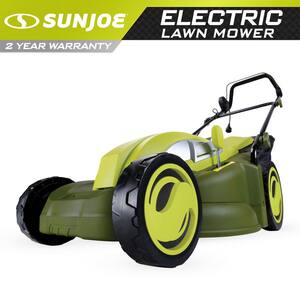 Sun Joe 16 In. 12 Amp Corded Electric Walk Behind Push Mower With ...