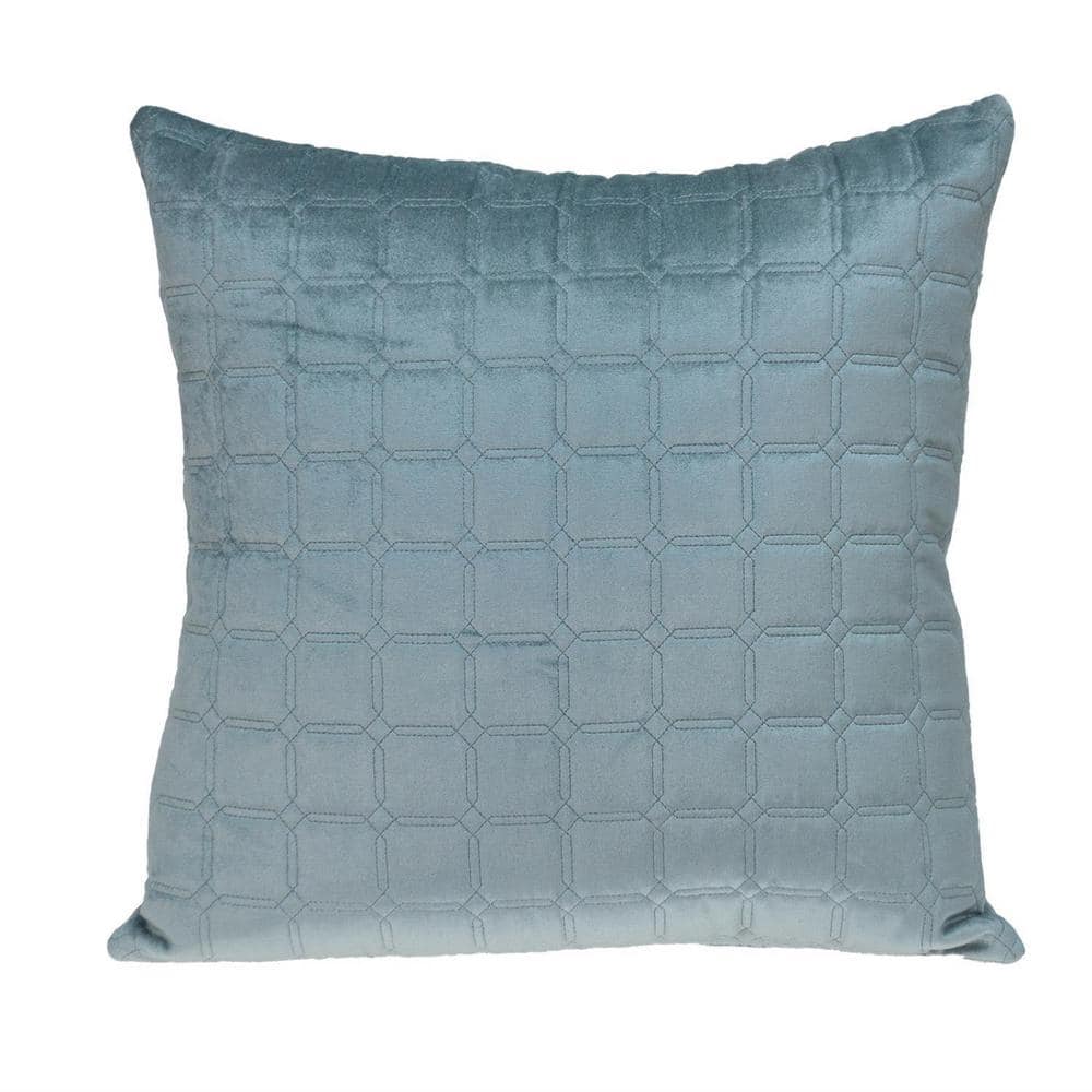Marrisa Transitional Quilted Gray Throw Pillow price history on PriceWatchPro