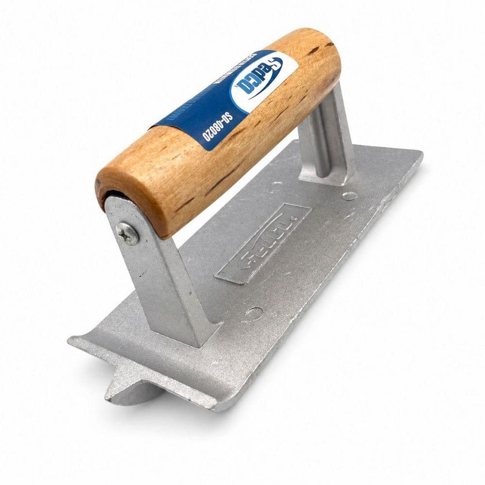 Sedco 6-1/4 in. x 2-1/2 in Aluminum Hand Groover SD-48020 - The Home Depot