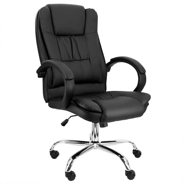 faux-leather-office-chair-ebth