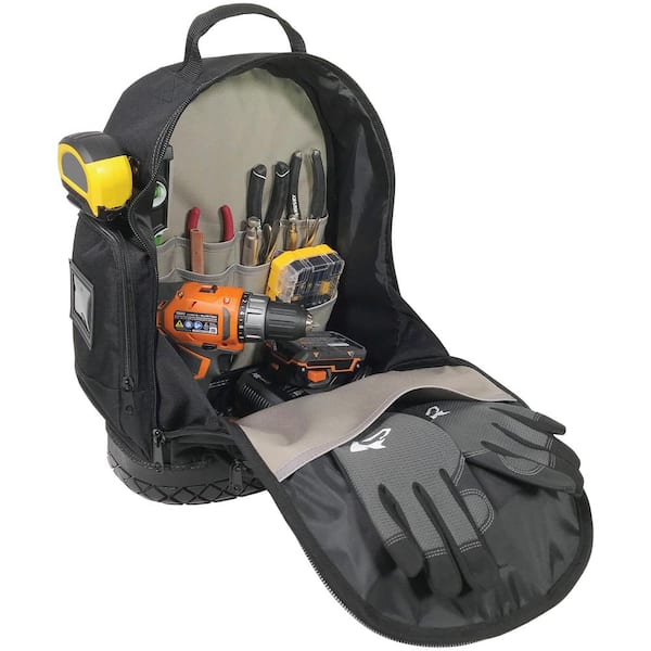 Husky 16 in. Tool Backpack H-68003-03 - The Home Depot