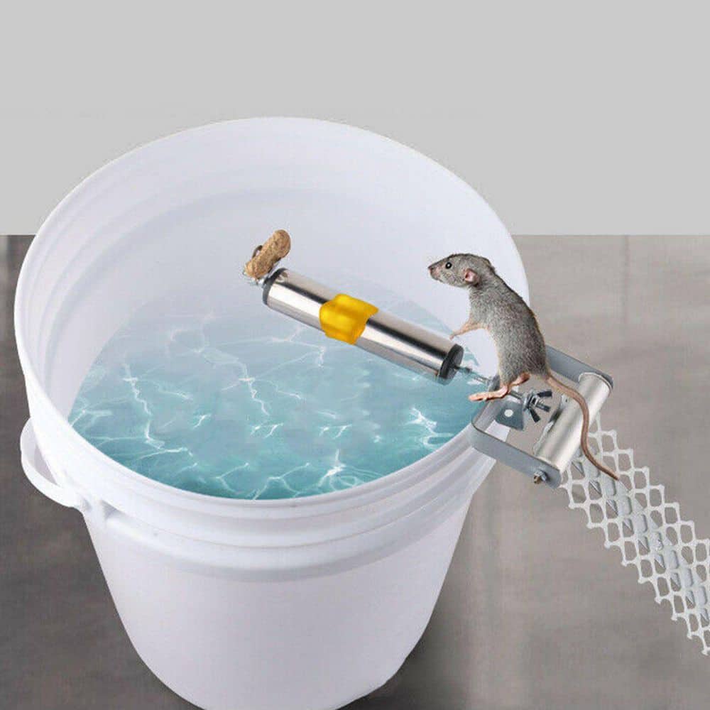 Reusable Mice Rat Mouse Killer Roll Trap Log Rolling Mouse Catcher ...