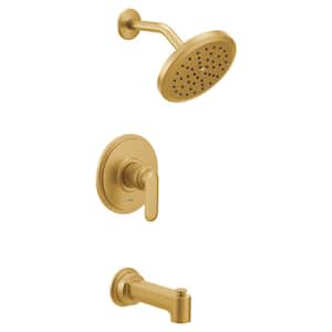 Greenfield Single-Handle 1-Spray Tub and Shower Faucet in Brushed Gold (Valve Not Included)