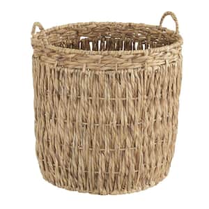 Water Hyacinth Tall Laundry Basket