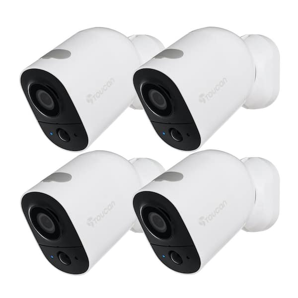 Toucan Wireless Battery Powered Camera (4-Pack)