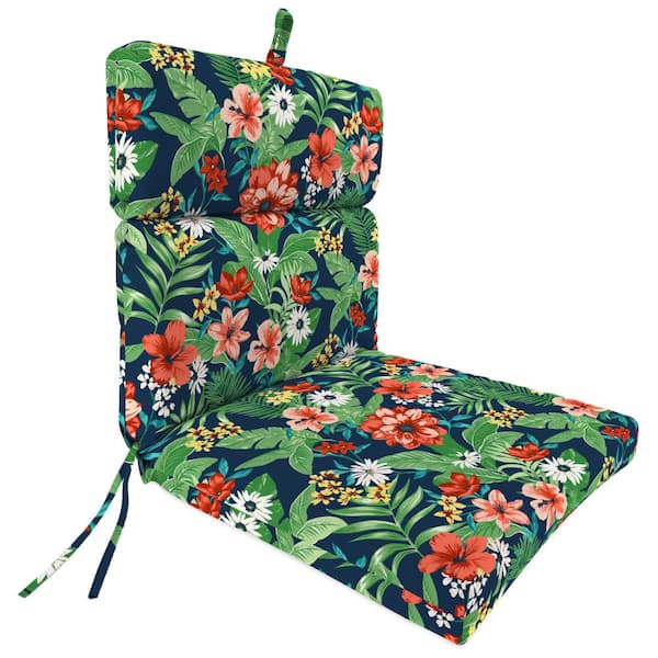 44 in. L x 22 in. W x 4 in. H Rectangular Outdoor Chair Cushion in Natalia Alpine