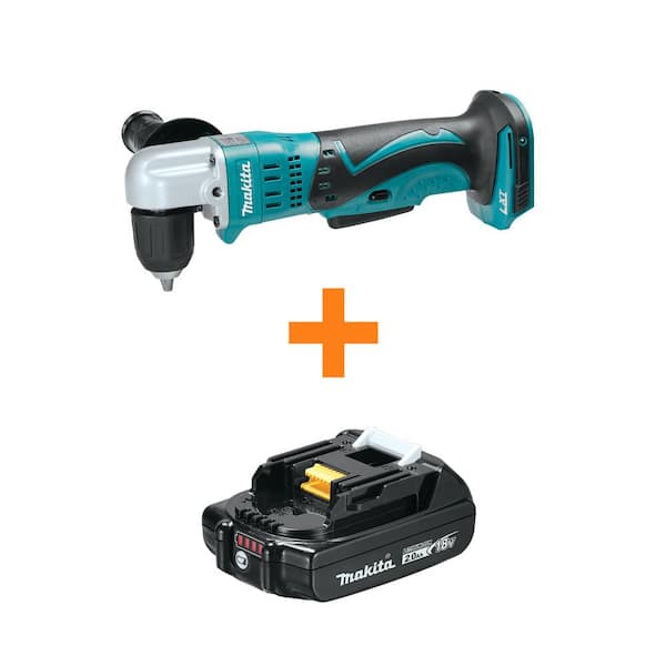 18V LXT Lithium-Ion 3/8 in. Cordless Angle Drill (Tool-Only) with bonus 18V LXT Lithium-Ion Compact Battery Pack 2.0Ah