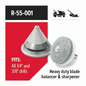 Blade Sharpening and Balancing Kit, Fits all 1/4 in. and 3/8 in. drills (R-55-001)