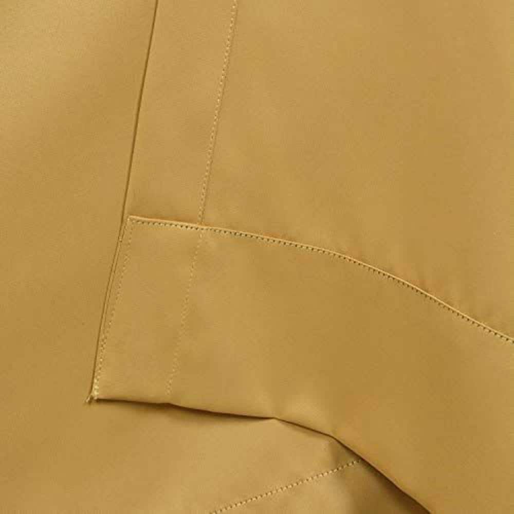 Marigold Velvet Blackout Grommet Window Panel, 50W x 84L