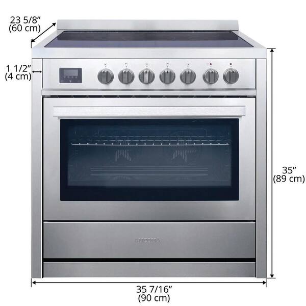 36 inch electric stove and oven
