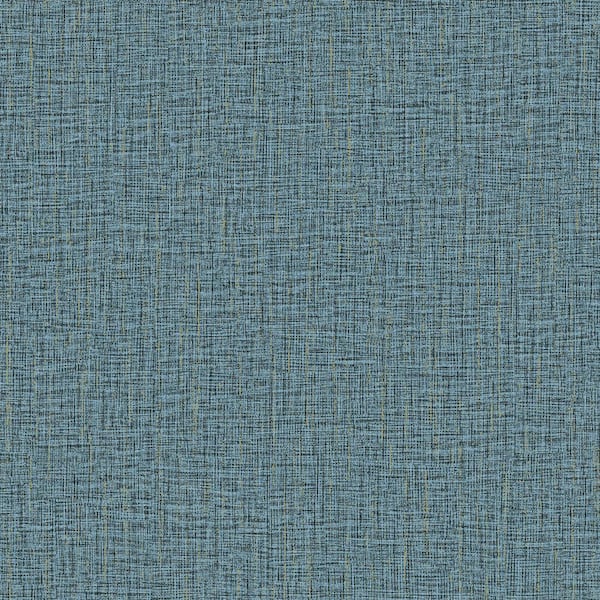 Advantage Glenburn Woven Shimmer Blue Non Pasted Non Woven Wallpaper Sample