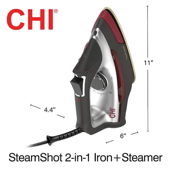 CHI Steamshot 2-in-1 Iron with Steamer 13108 - The Home Depot