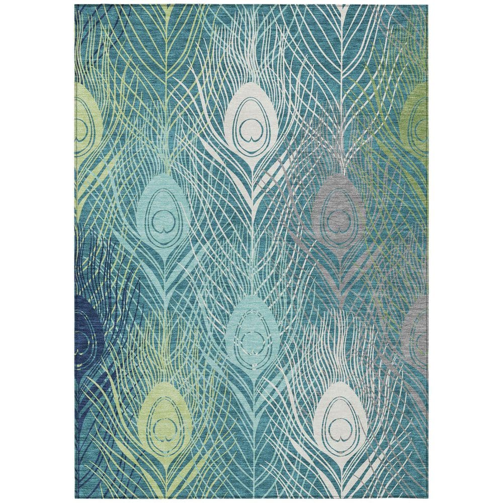 Addison Rugs Chantille Machine Washable Indoor/Outdoor Abstract ACN2273 ...