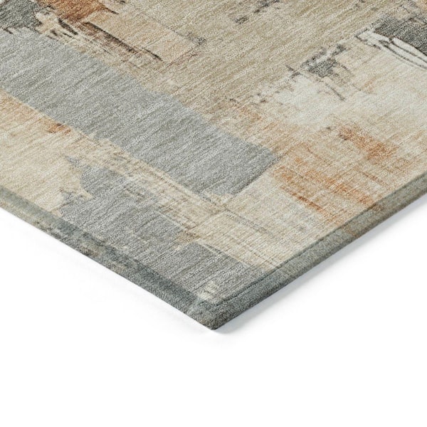Chantille Machine Washable Indoor/Outdoor Abstract ACN1967 Ivory 3 ft. x 4 ft. Area Rug