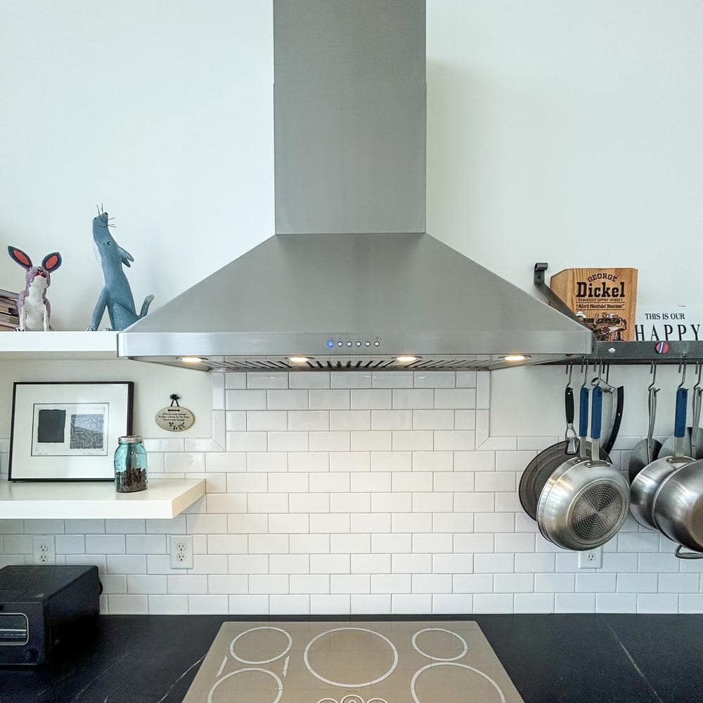 ProLine 36" Brushed Stainless Steel Wall Mount Range Hood
