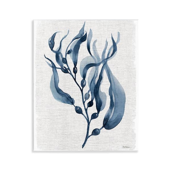 Stupell Industries Delicate Waving Herb Leaves by Carol Robinson Unframed Nature Graphic Art Print 14 in. x 11 in.