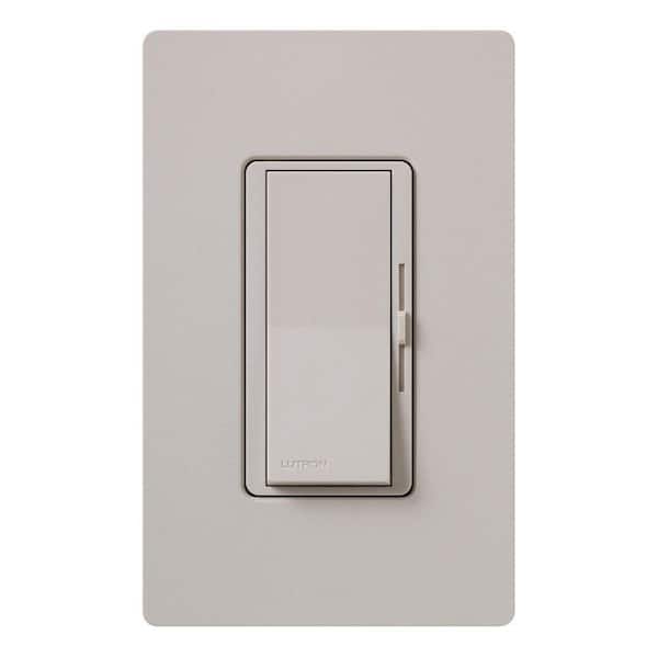 Diva Dimmer Switch for Magnetic Low Voltage, 450-Watt/Single-Pole or 3-Way, Taupe (DVSCLV-603P-TP)