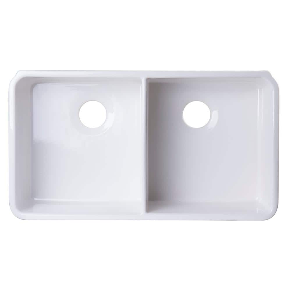 Alma 60 Cast Iron Wall-Hung Kitchen Sink with Drainboard — Barclay  Products Limited