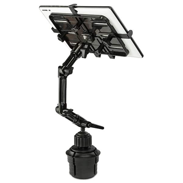 Macally 1 ft. Super Long Adjustable Car Cup Mount iPad/Tablet Holder  MCUPTABPRO - The Home Depot