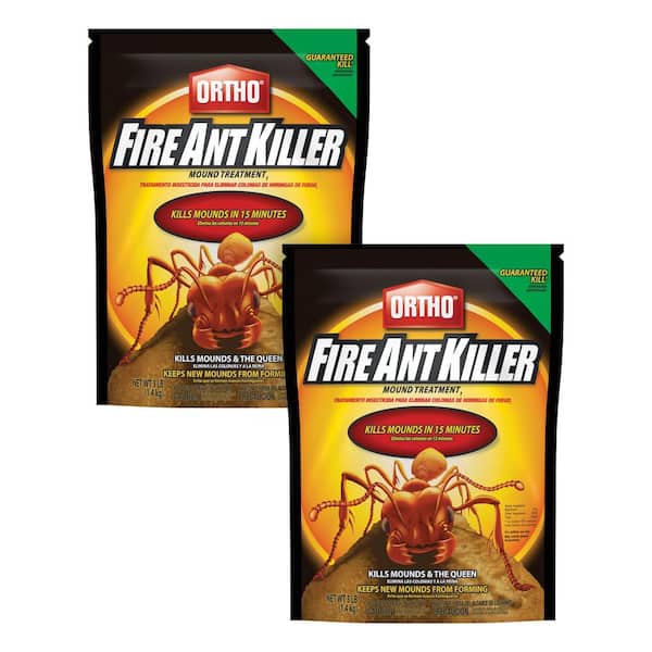 Fire Ant Killer Mound Treatment1 3 lb. Outdoor Lawn and Flower Garden Granular Fire Ant Killer (2-Pack)